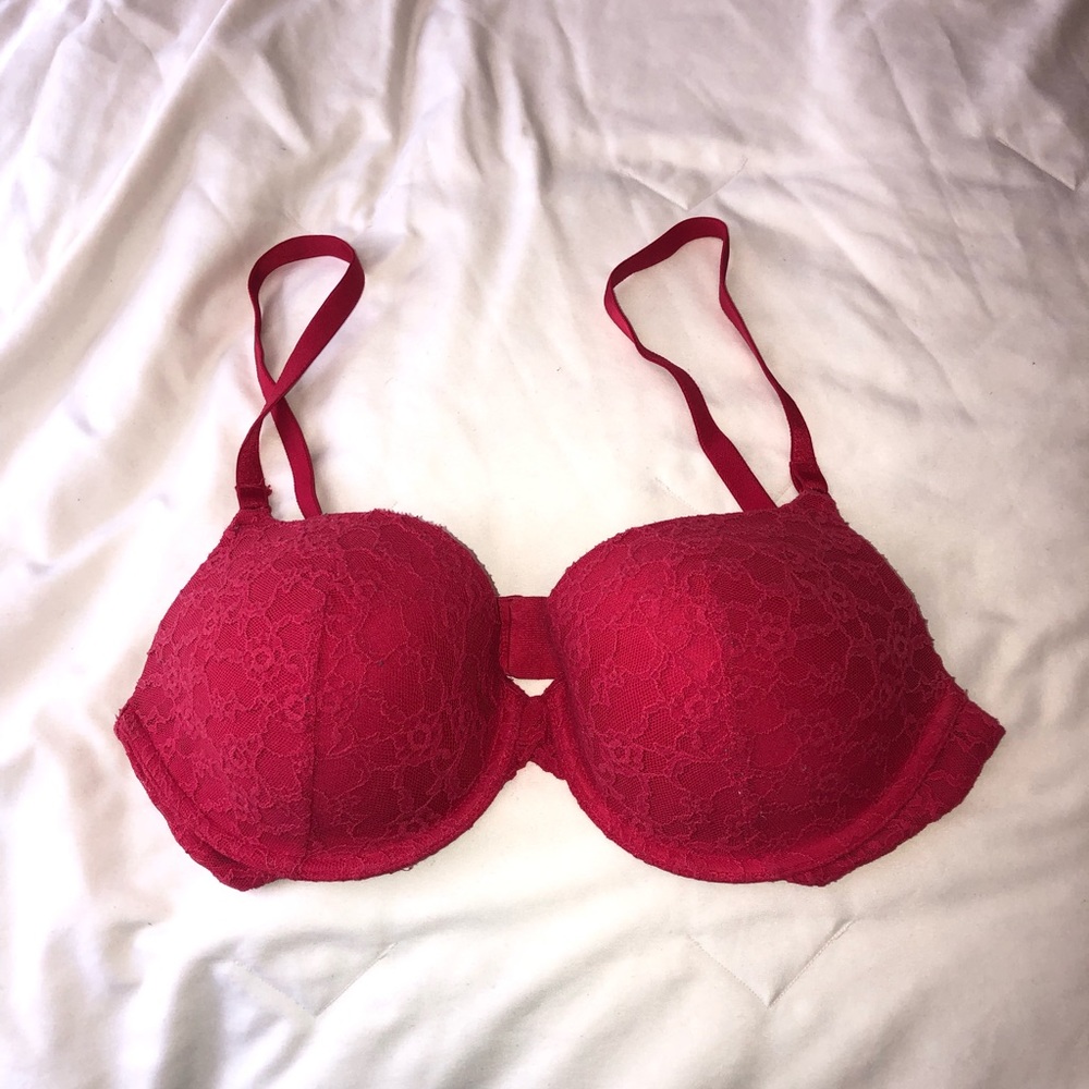 Red Lace VS Bra